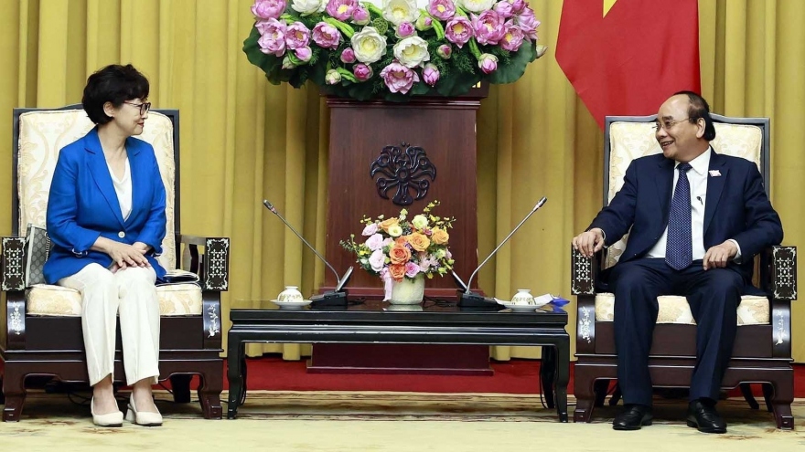 State leader receives representatives of RoK people in Vietnam